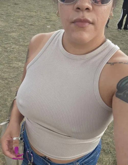 Just walking around the local fair, definitely had people staring lol