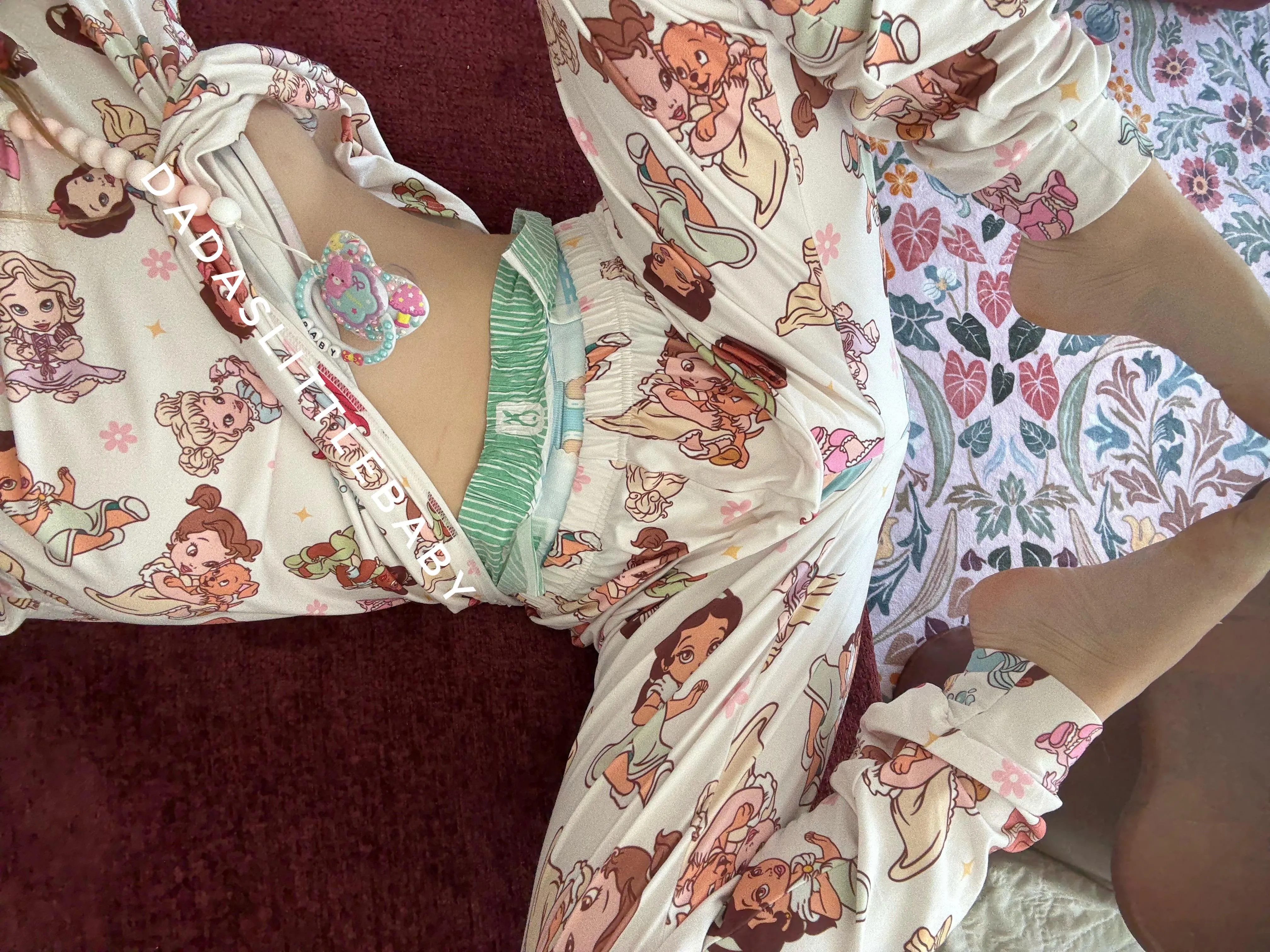 Like my new princess jammies?👸🏼💖