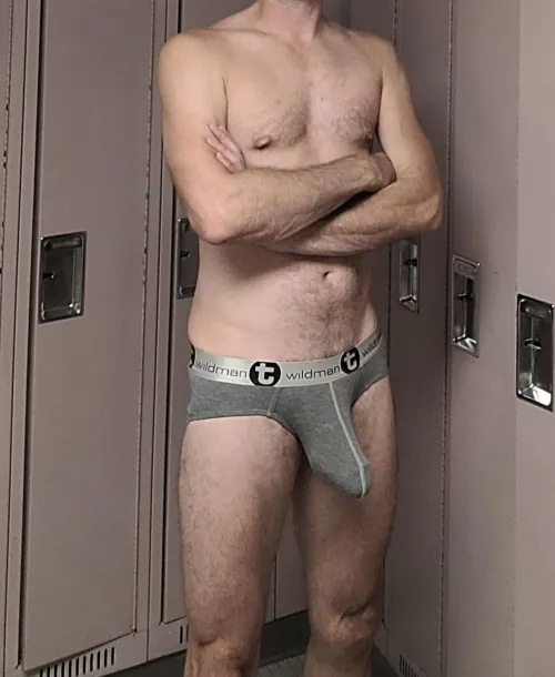 Locker room show off in WildmanT's