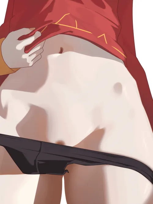 Megumin's tummy [Konosuba]