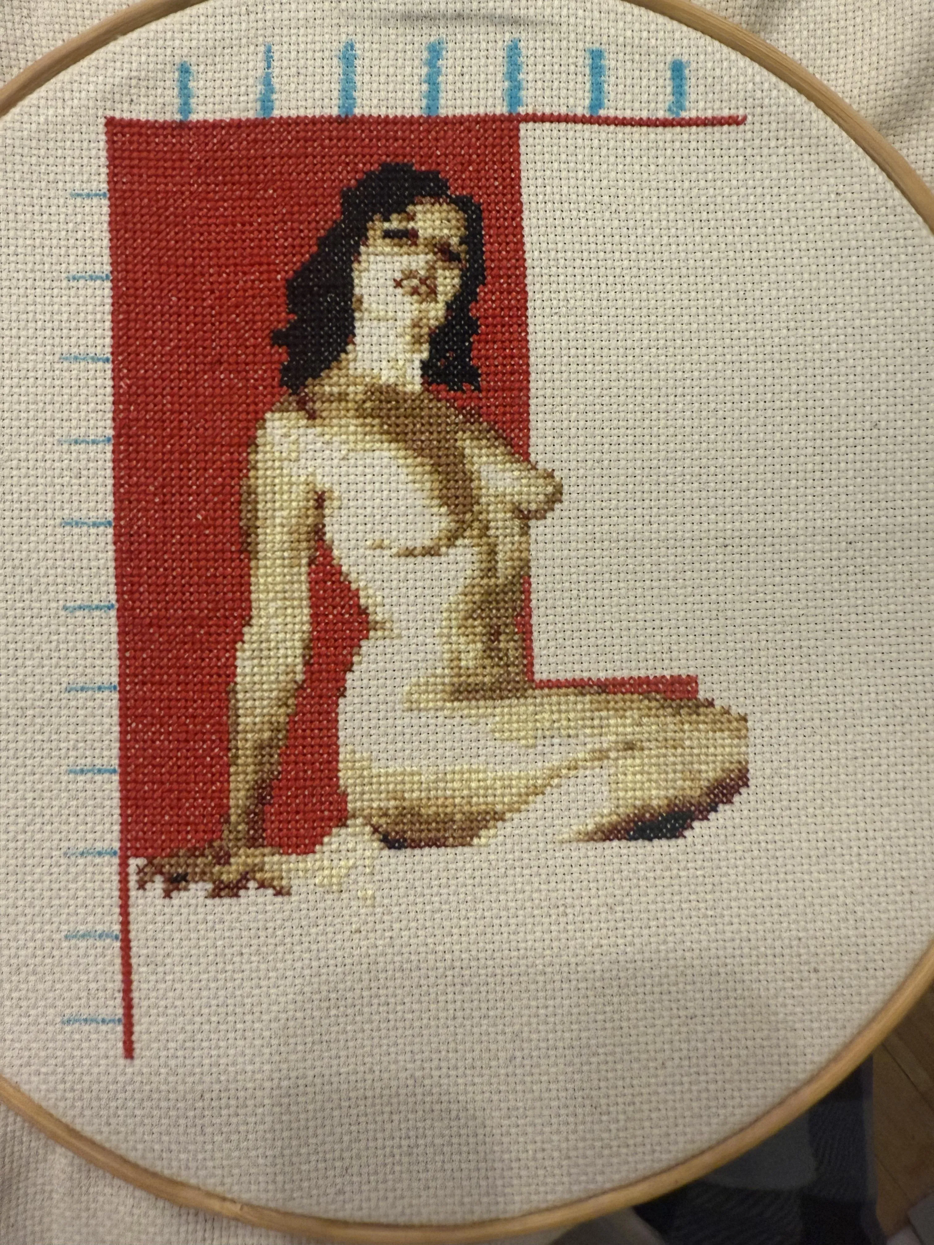 My first cross stitch WIP