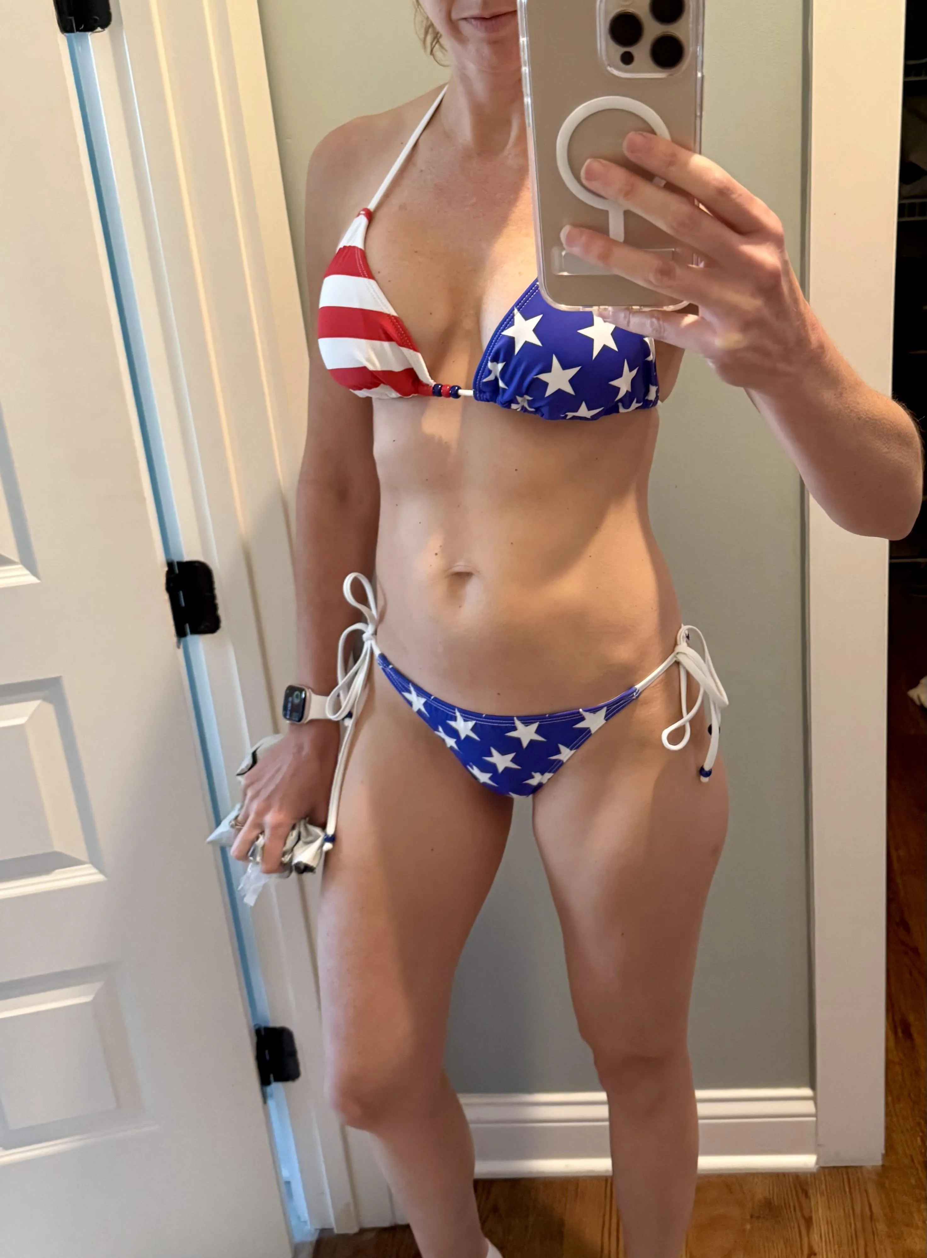 New swimsuit for the lake this weekend 😎