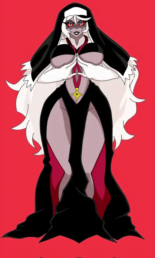 Sister Carmine is ready to bless~ (@Obsidian_1nk)