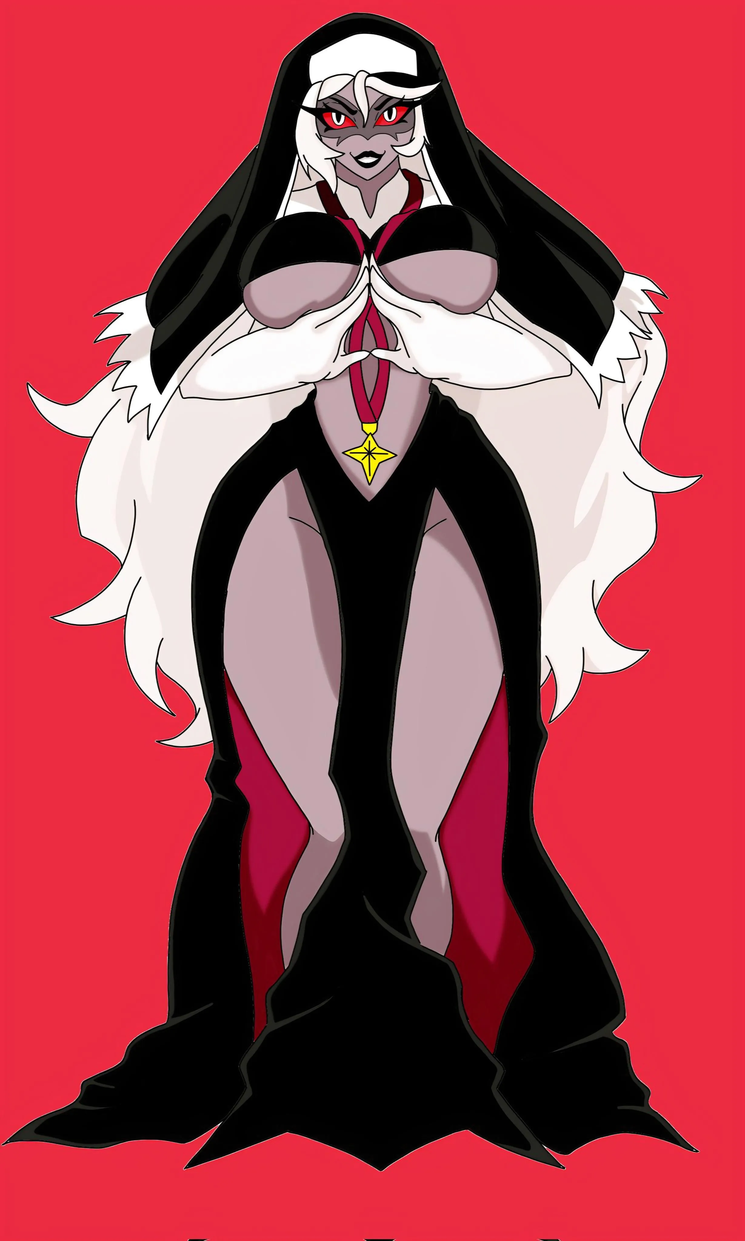 Sister Carmine is ready to bless~ (@Obsidian_1nk)