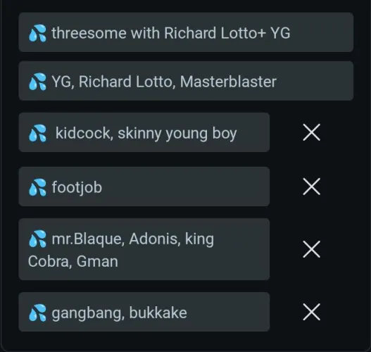 Survey/preference on what to see for our Sandra Otterson.irtr 🔥💦