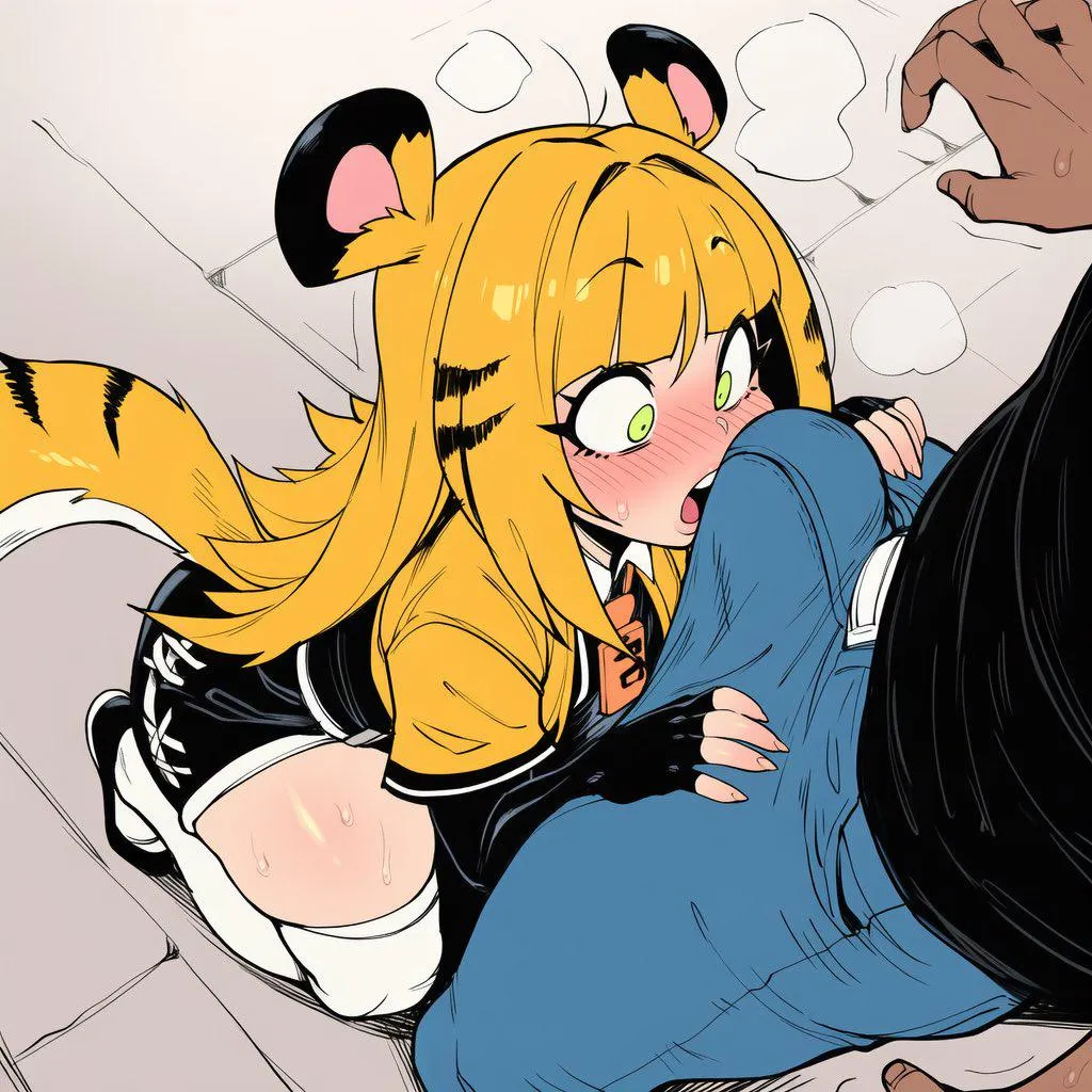 Woah heh didn't think orange cats were this upfront about these sort of things