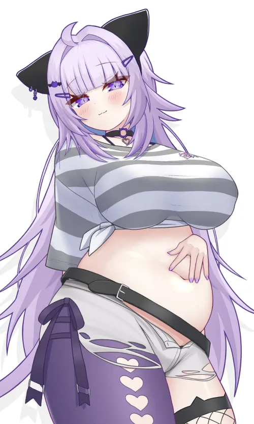 Chubby Catgirl (mochigomemcmc)