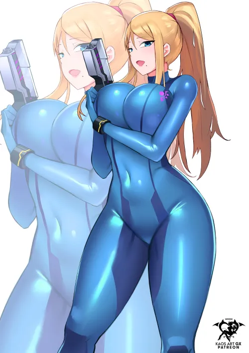 She looks stunning in her Suit (Samus Aran) [Kaos GX]