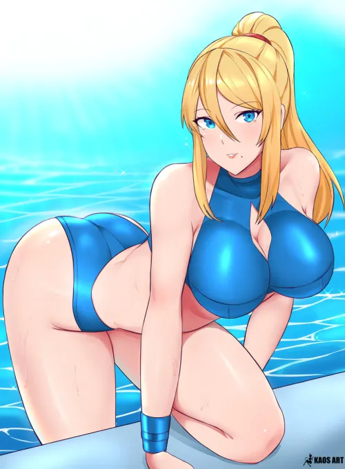 Summer Samus (Kaos-Art-GX) [Metroid]