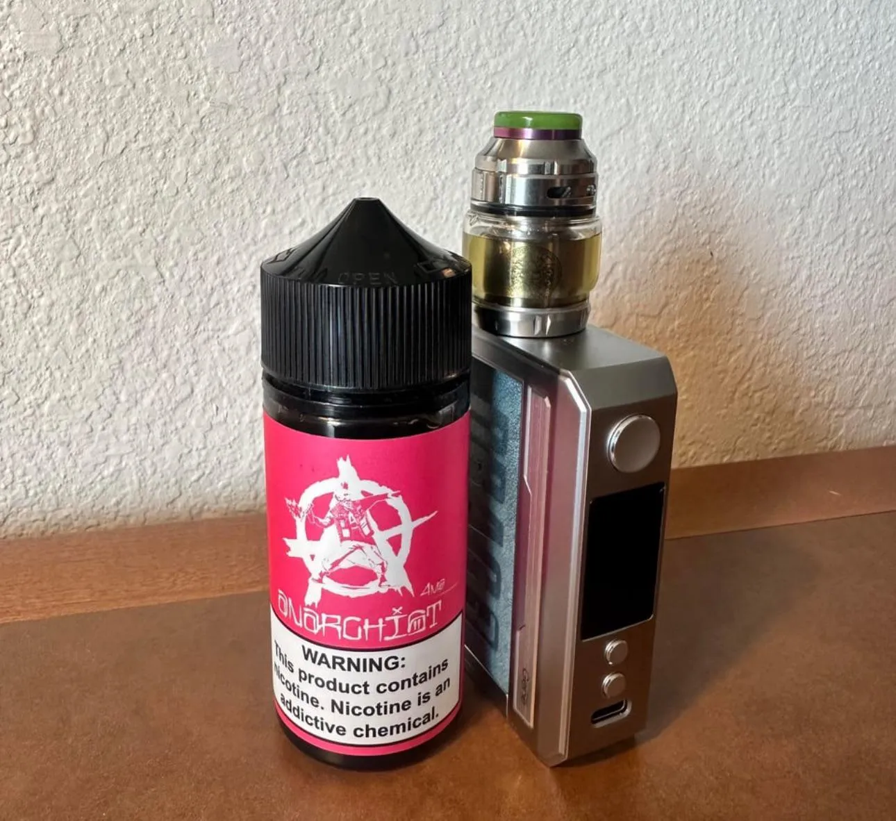 This will always be my favorite set up & liquid… Not got lie I might cheat wit tht blaze solo tho . I’ve been thinking about her lol