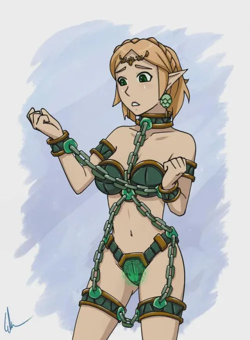 Zelda: Zonai chastity armor (Sozokureed)
