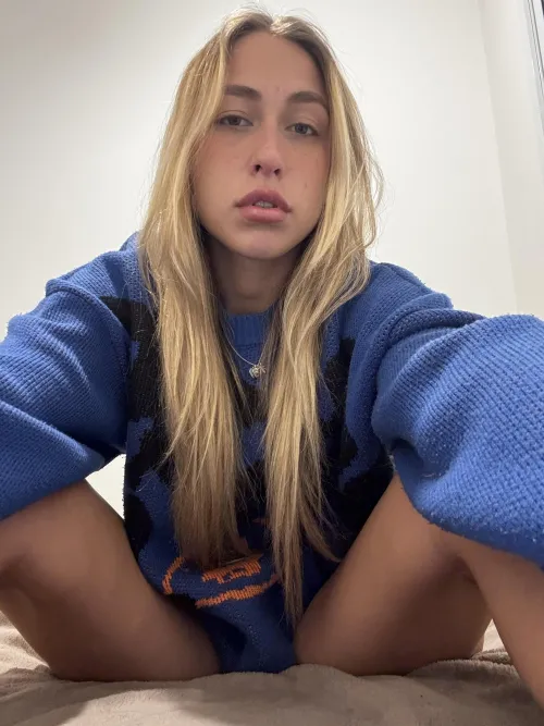 Blue with a little naughtiness