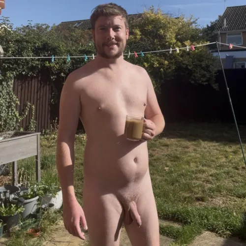 Enjoying a nice coffee this morning ☕️