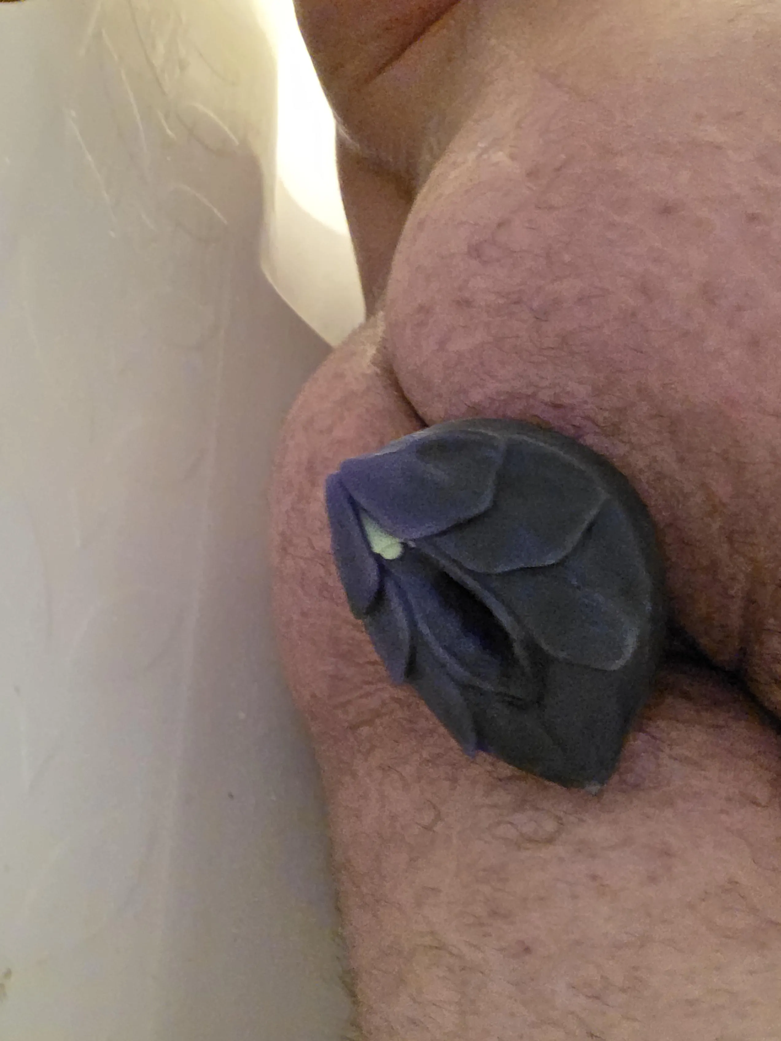 Finally fit it inside my ass