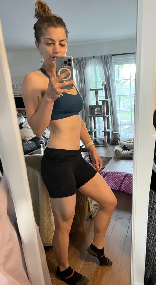 From this mornings workout…