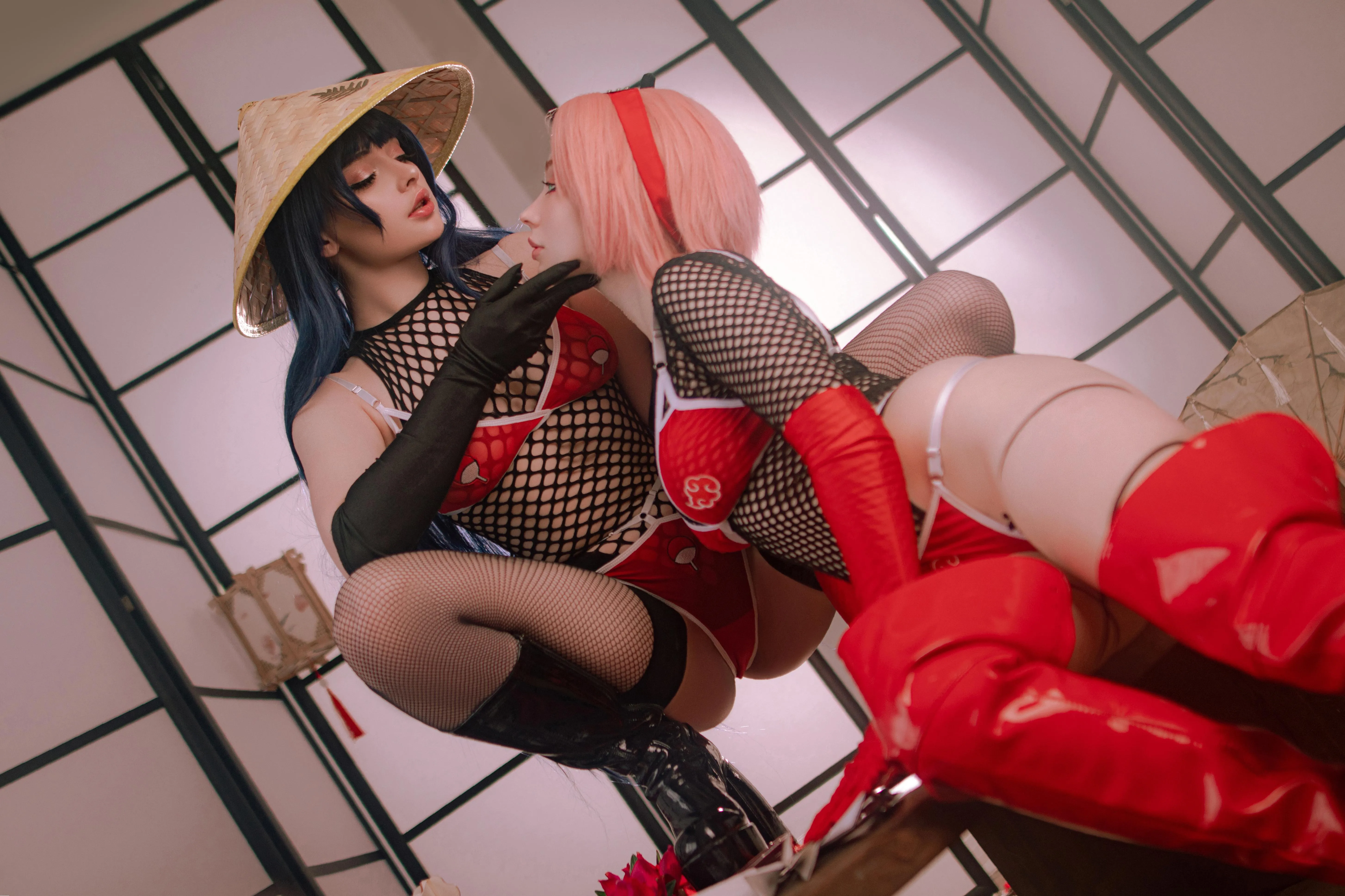 Hinata & Sakura from Naruto by ThighVooltage