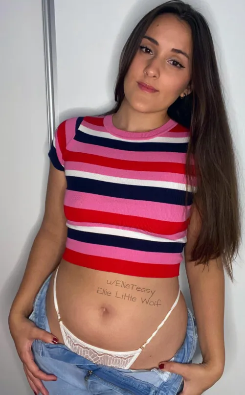 Knowing you’re caught staring makes me want to show more