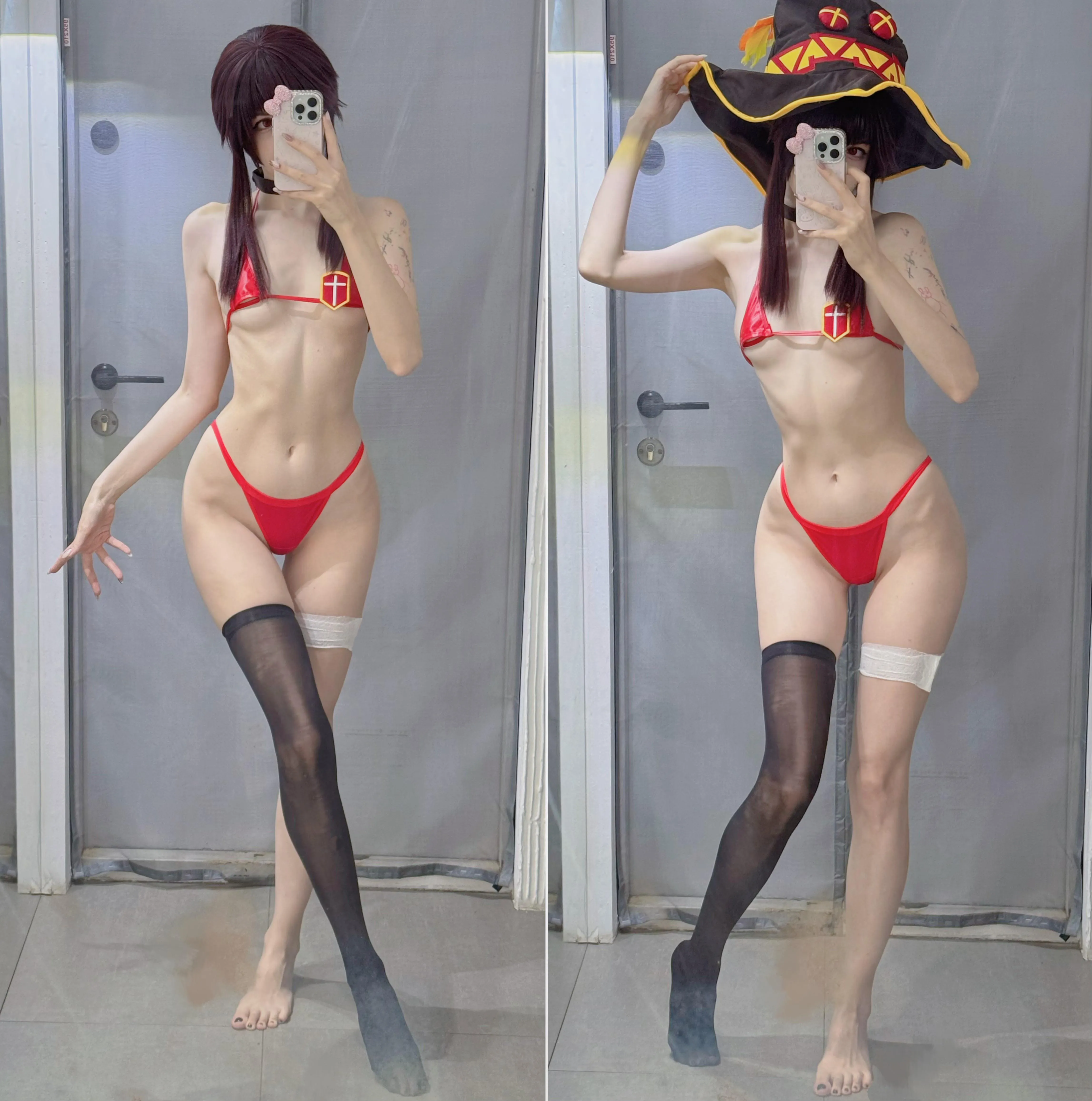 Megumin's beach episode (cosplay by tenletters)