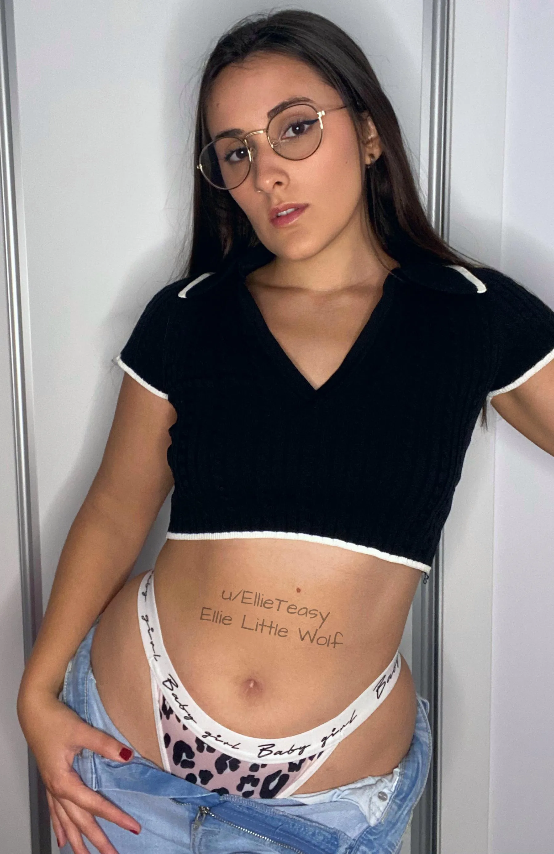 Teasing you with every step, my panties barely hiding the fun