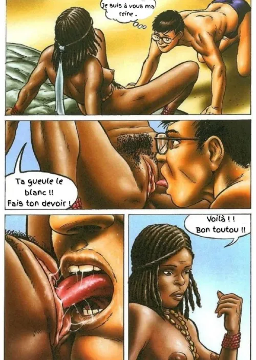 White men belong to black pussy!