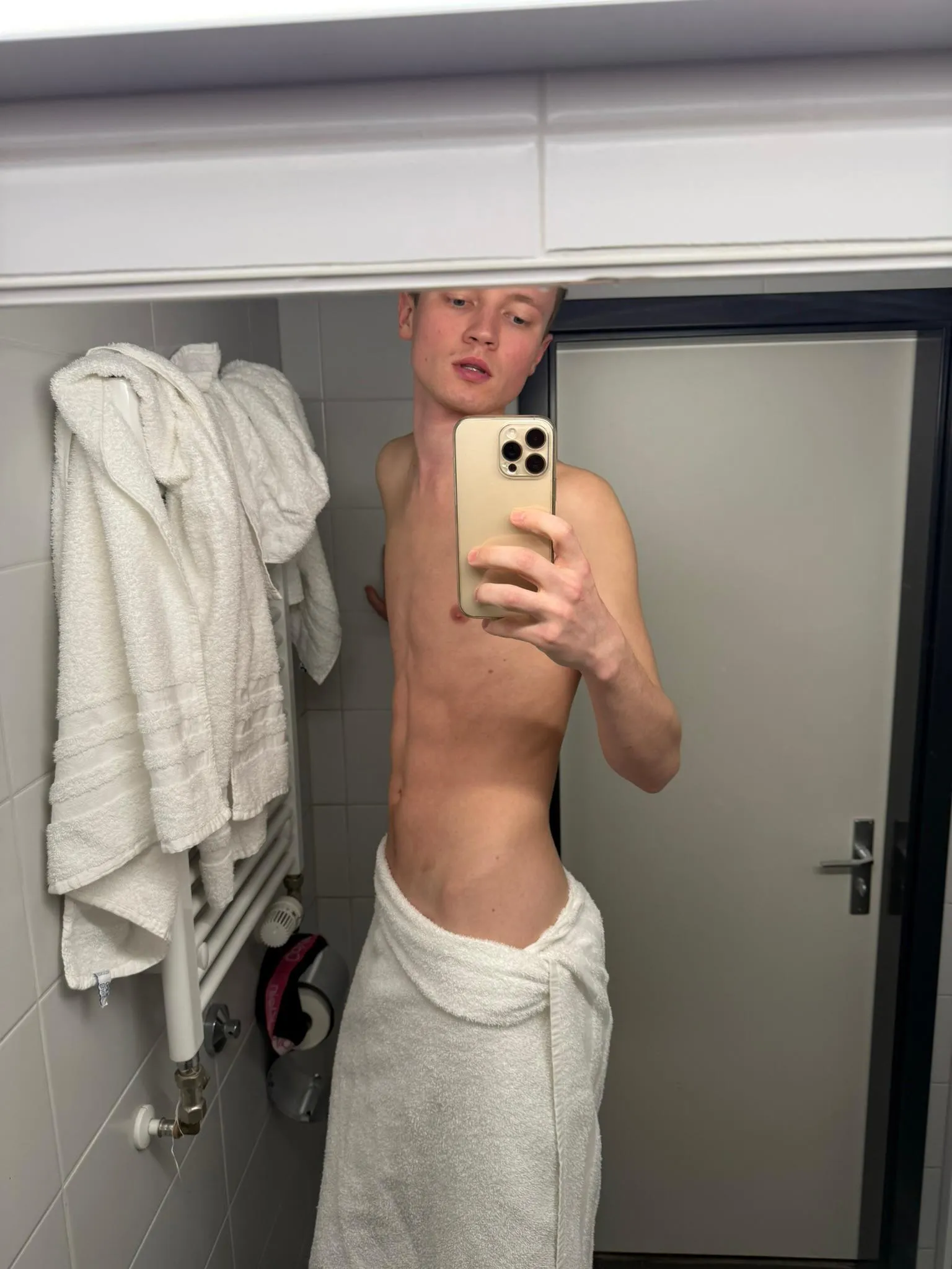 Who wants to take a shower with me?