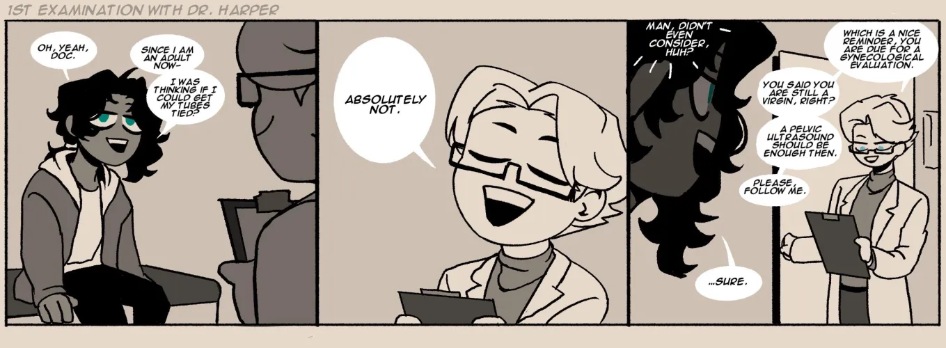 1st time appointment with Harper