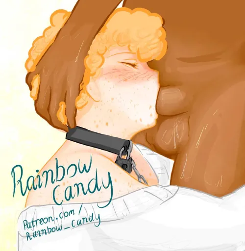 A piece of concept art for the trans sapphic webcomic I'm writing (OC)