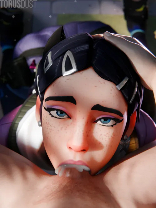 Clove gets a throatpie (TorusDust)