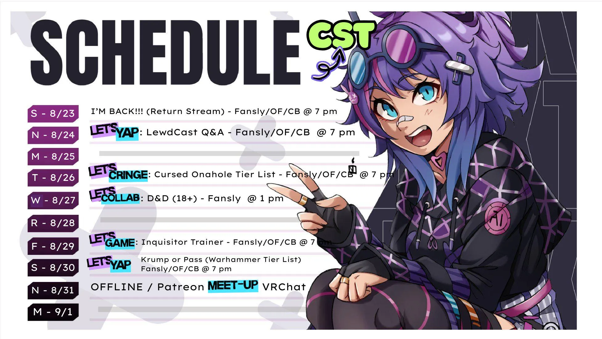 Comeback Schedule Science Team! (After B-Day comeback🎂 not so Late edition)