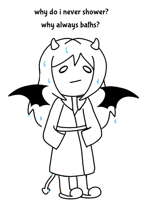 Do you think there's not a shower at the orphanage?