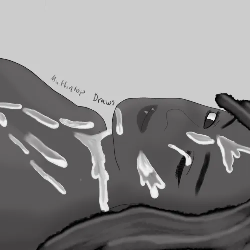 Every woman deserves a necklace of pearls at least once (art by me)