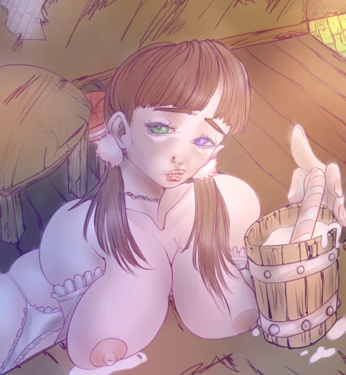 milkmaiden's liquid gold -- my first nsfw