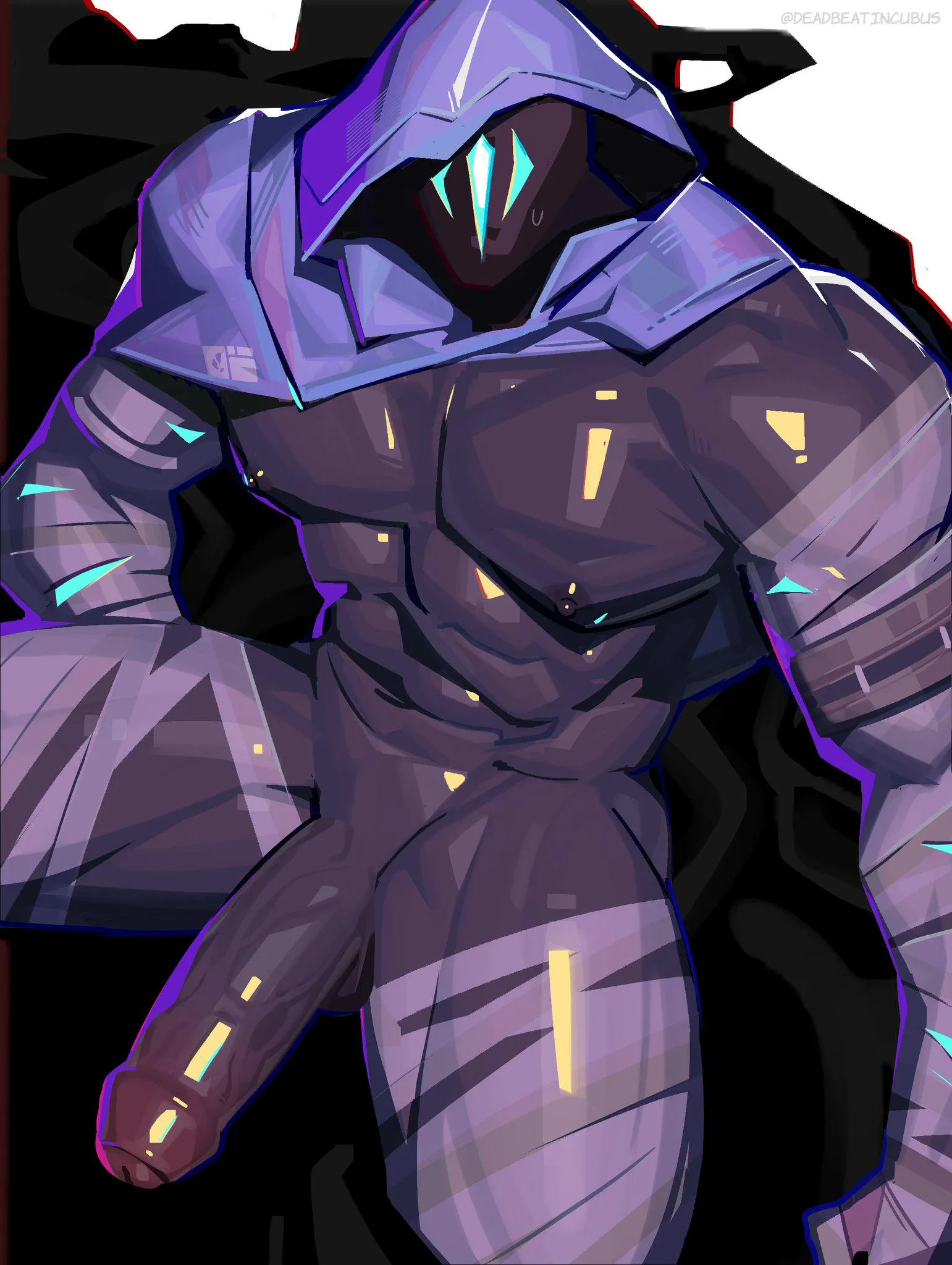 Omen's huge cock (deadbeatincubus)