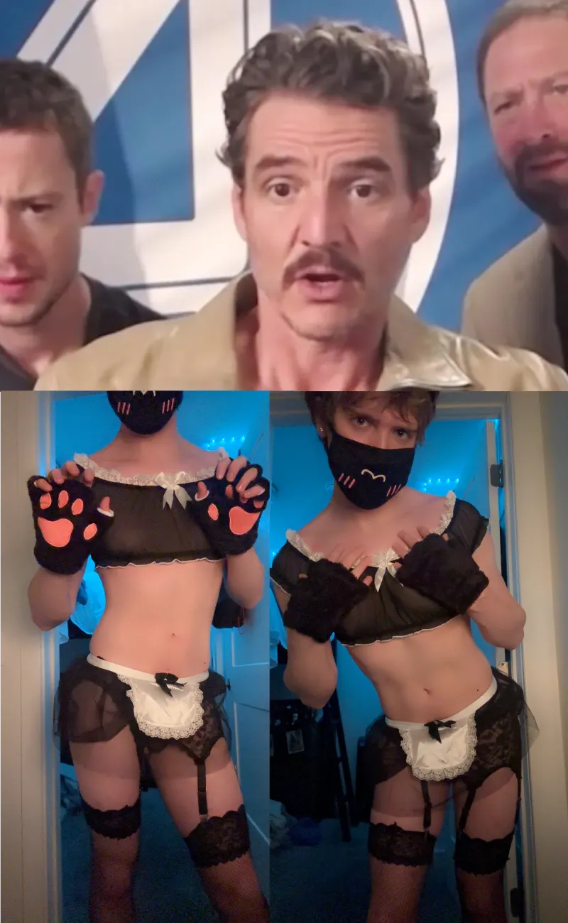 Pedro Pascal likes catboy maids, do you?