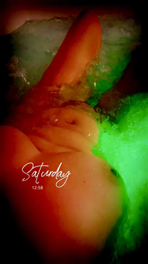 Seduce me in the hot tub?