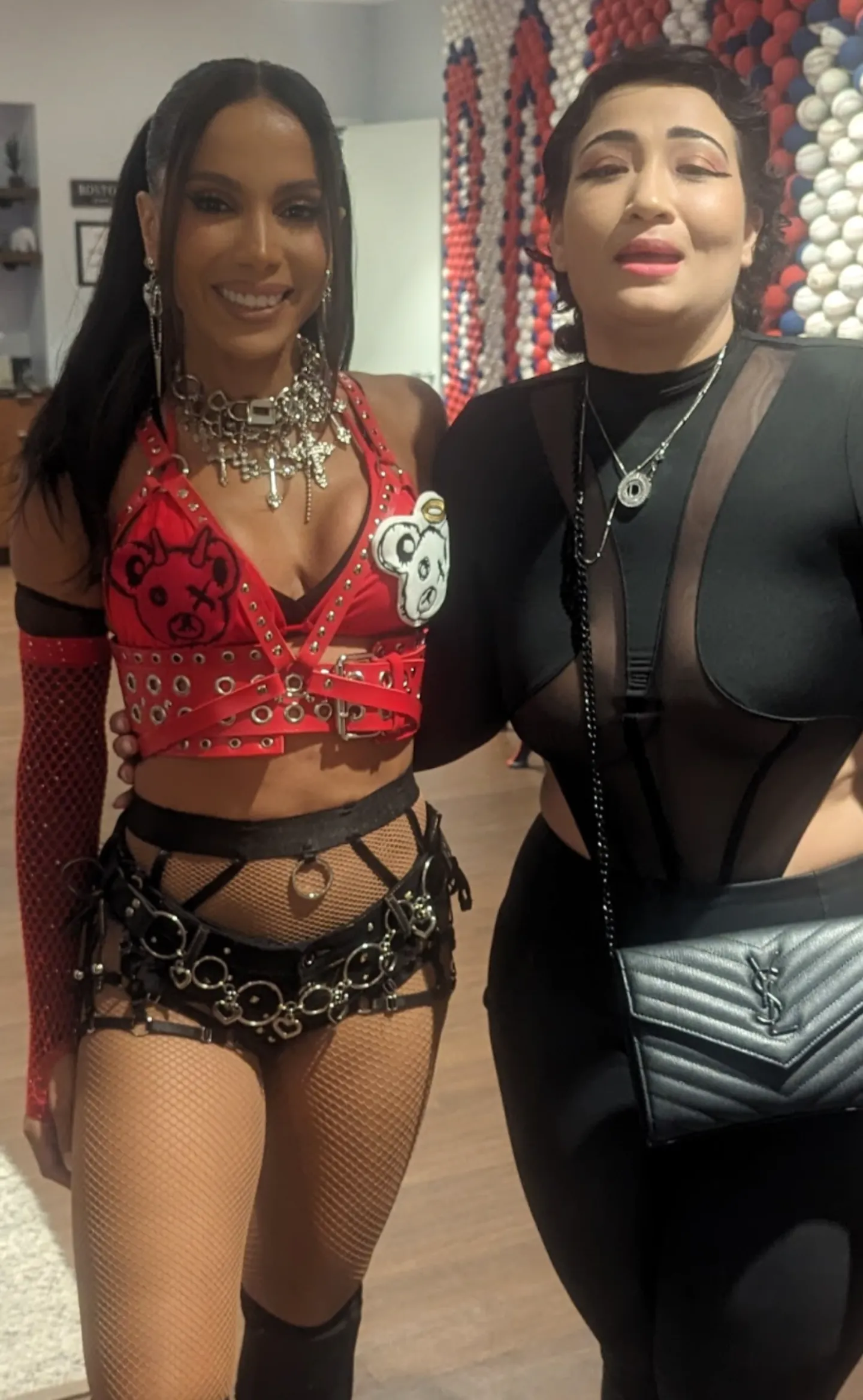 Thank you Anitta for meeting my sick wife.