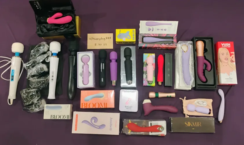 Too Many Vibrators! (yes it's possible) Looking to Sell All Of These