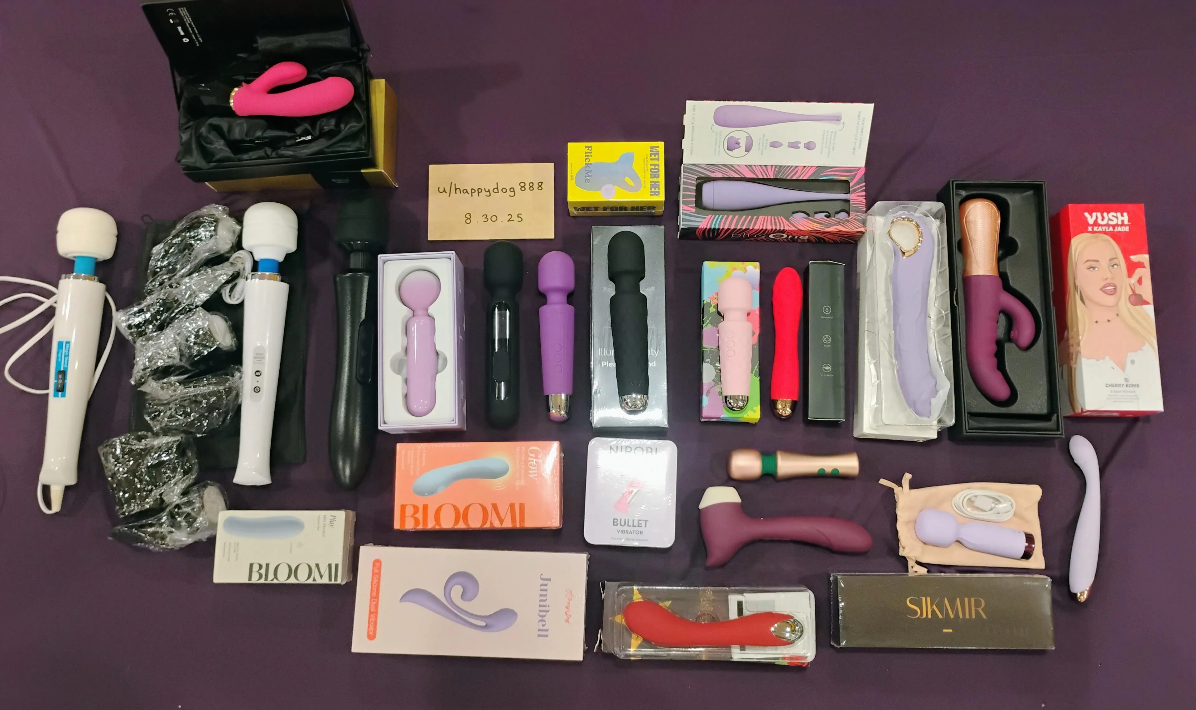 Too Many Vibrators! (yes it's possible) Looking to Sell All Of These