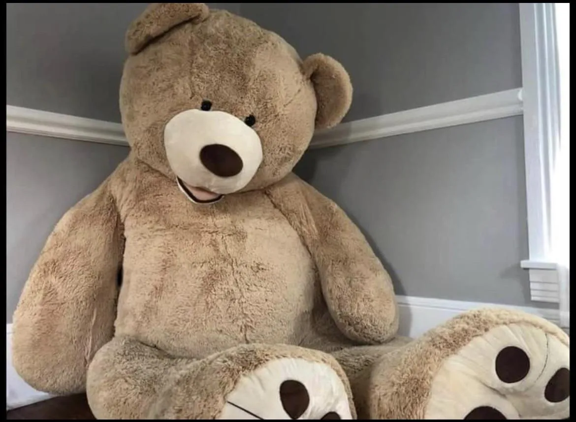 29/M4A & I have a giant teddy bear bigger than me that I wanna grind on & moan on hard & loud on him for someone