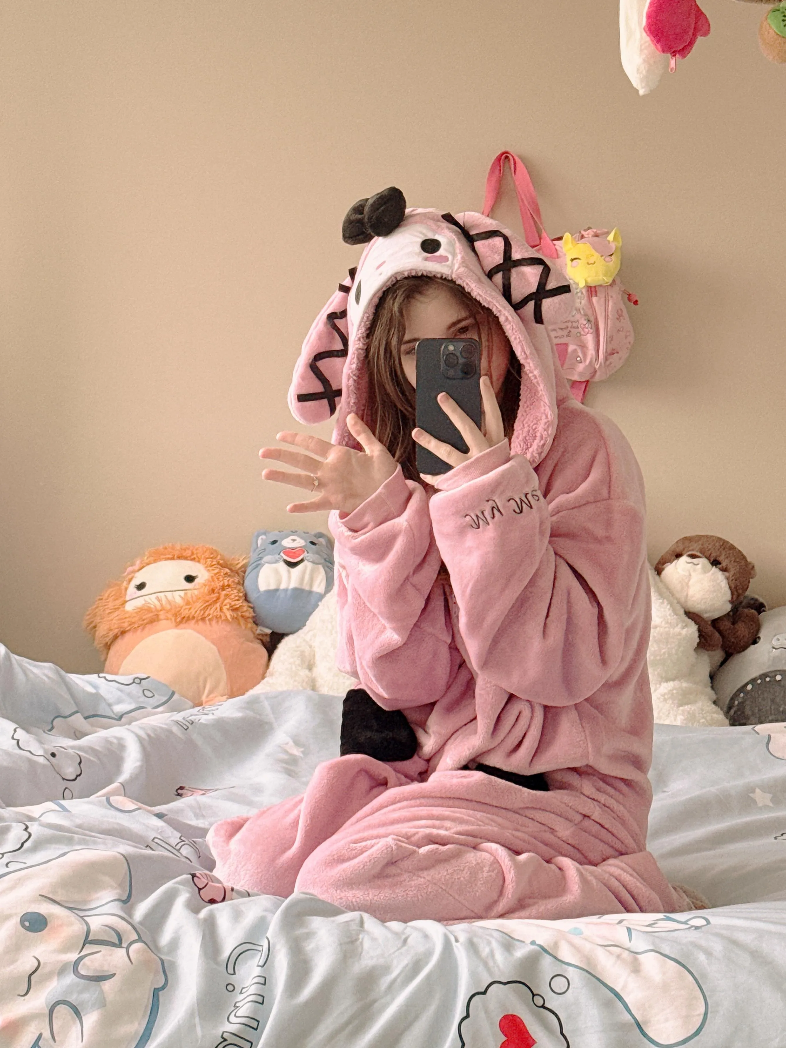 Caught me in the middle of mischief