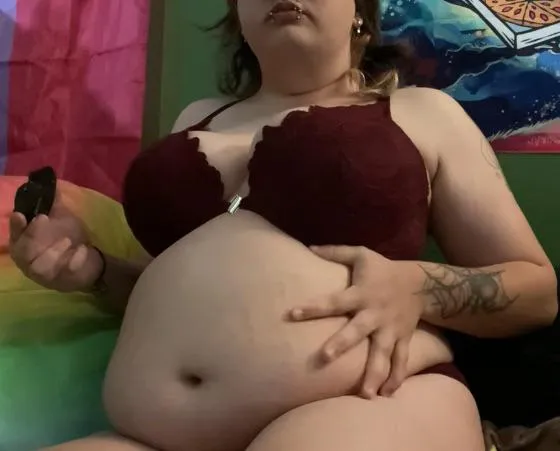 I love filling myself with fattening snacks all day long