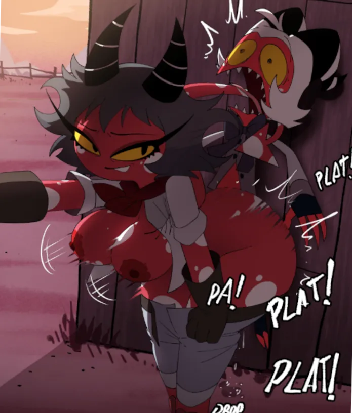 Lin & Moxxie (CoolerInker)