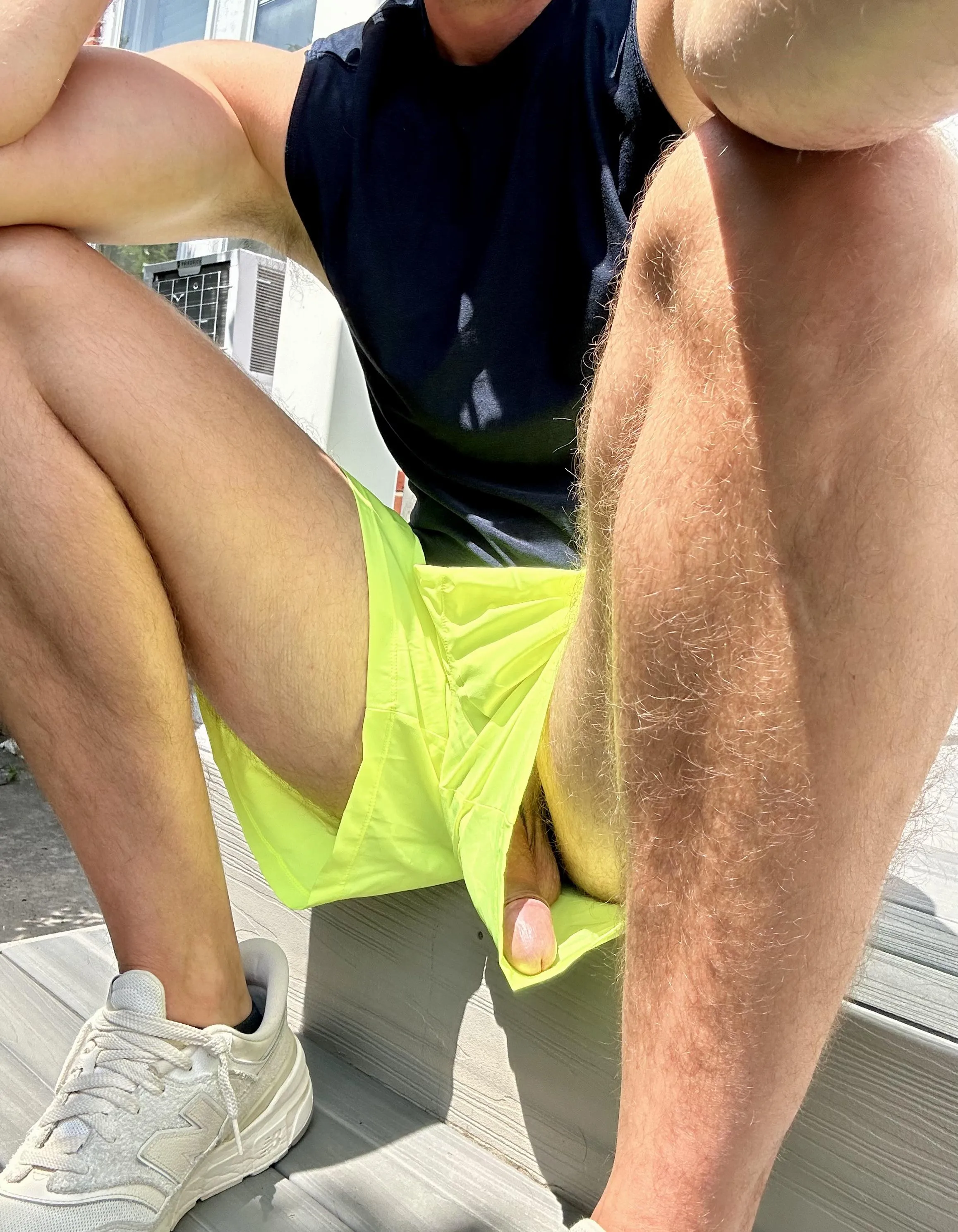 Neon shorts draw attention