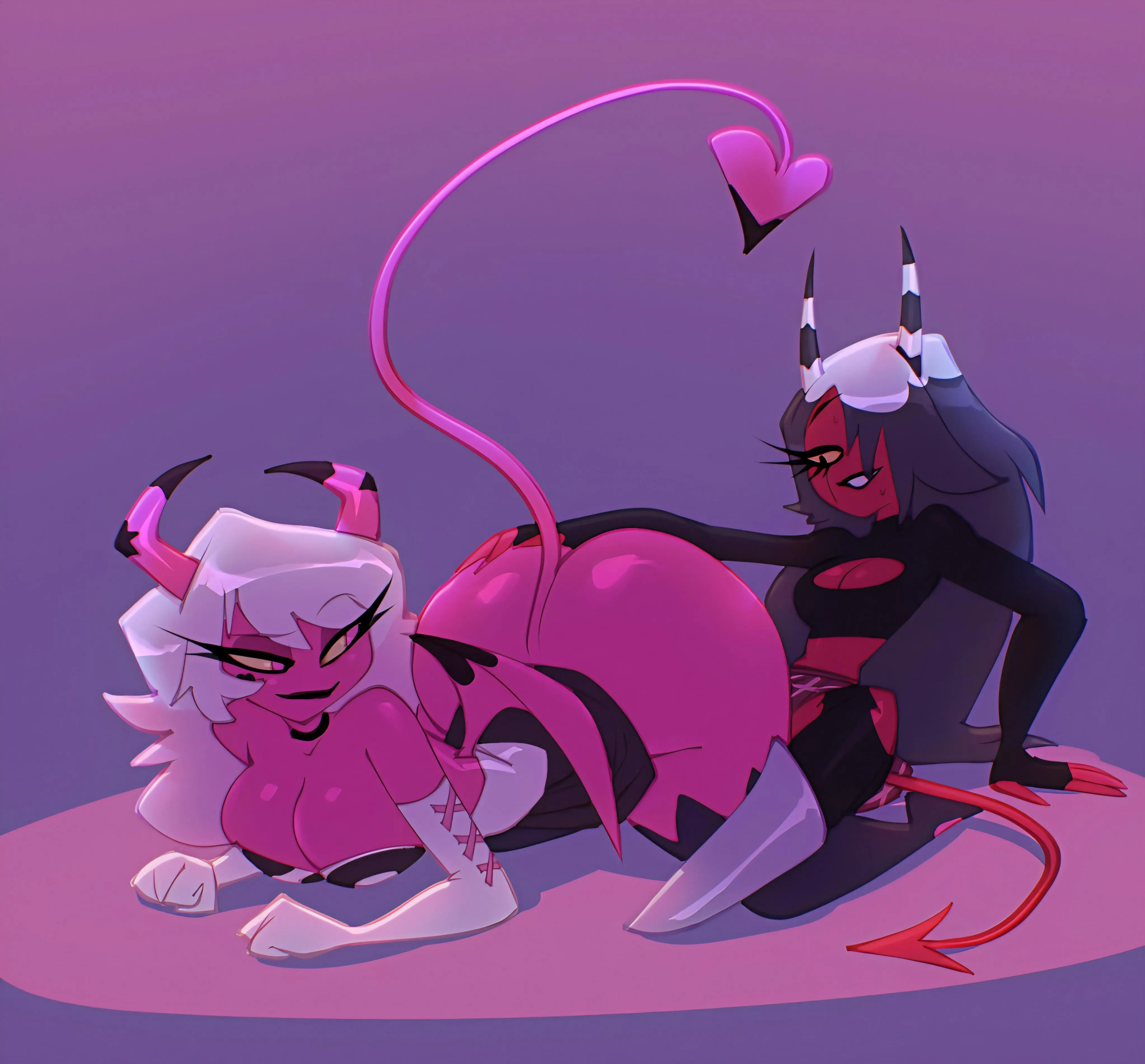 Sallie admiring her cake~