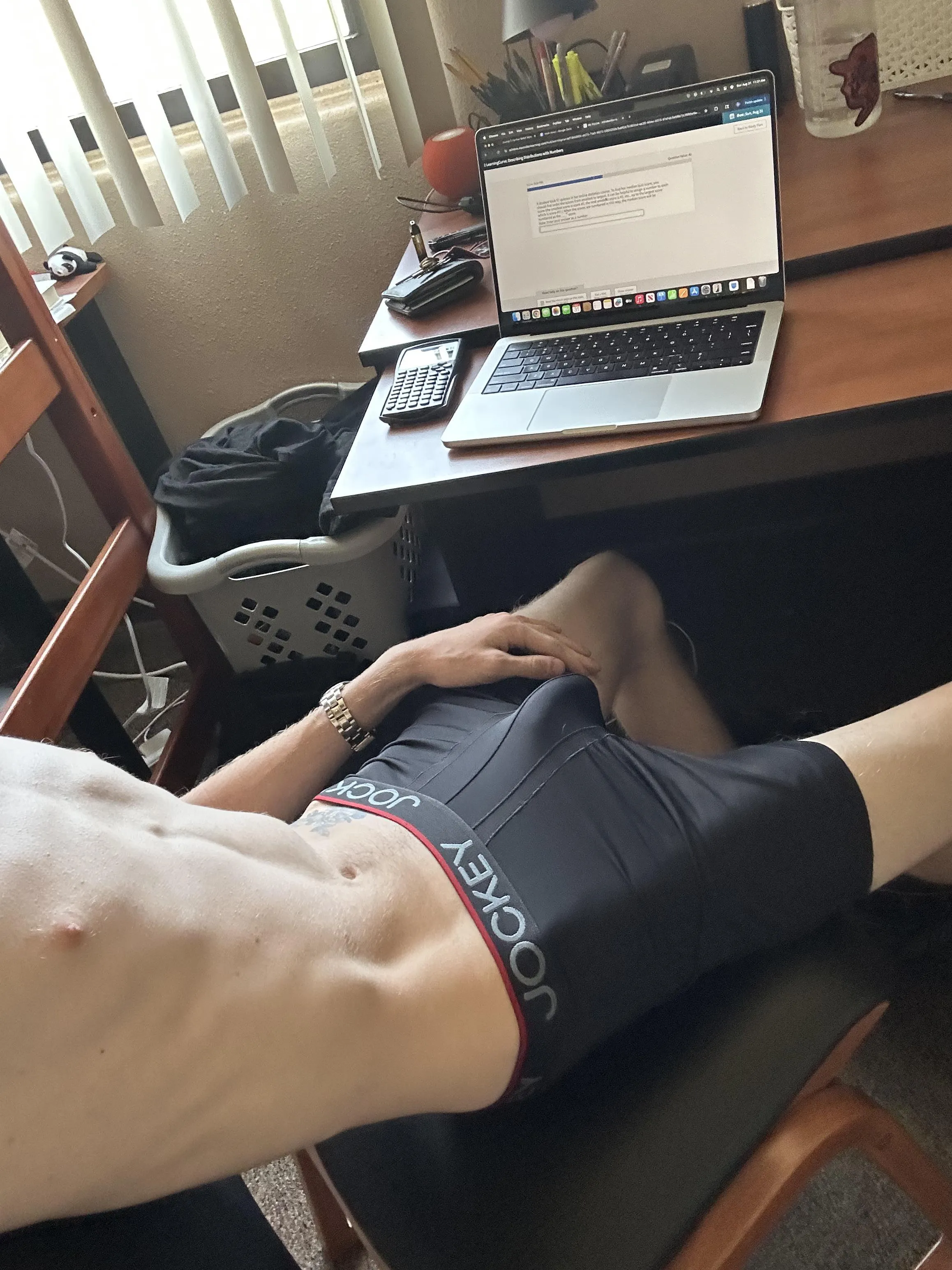 18 m4a Needing someone to distract me