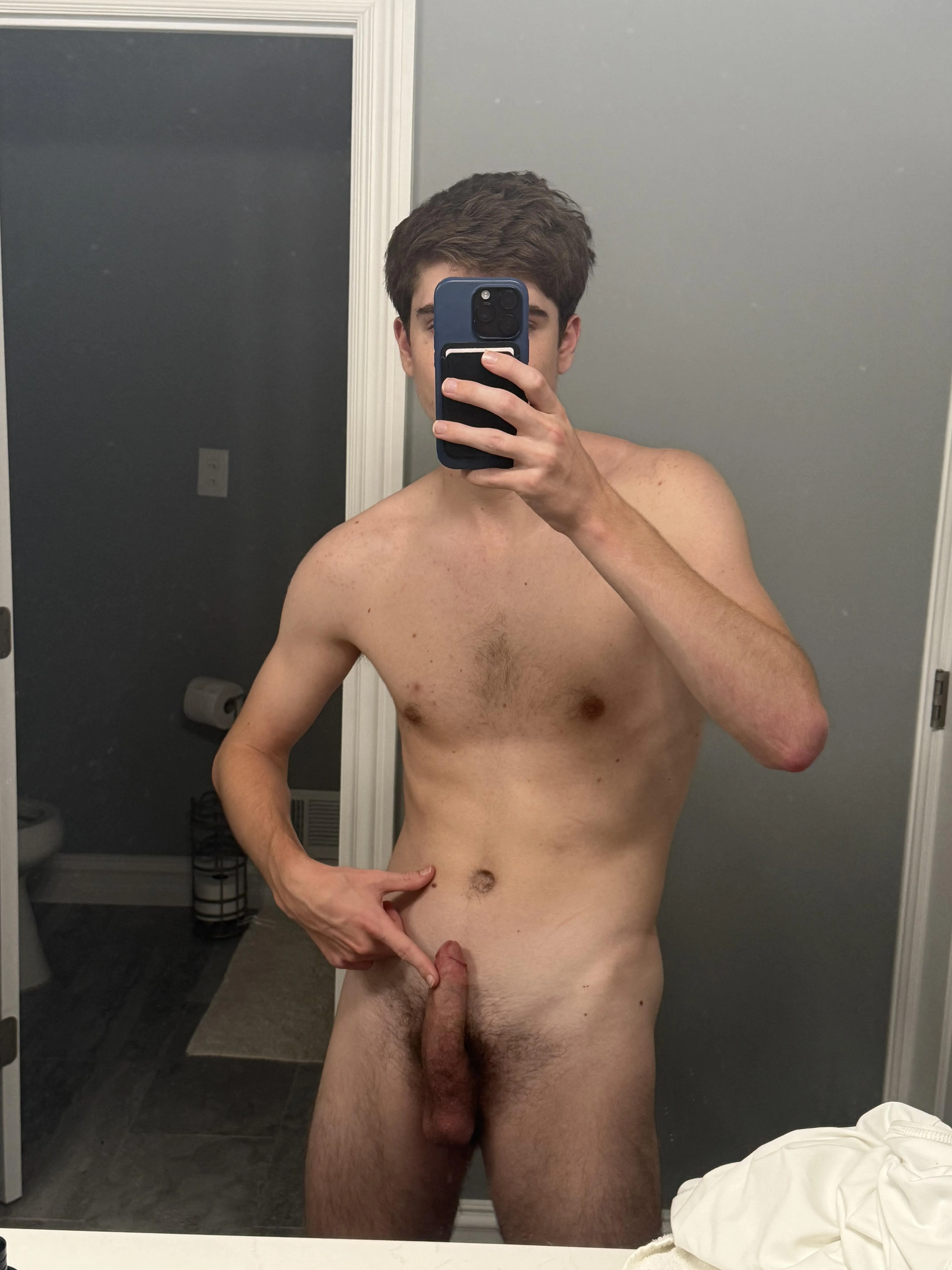 First day of college cock