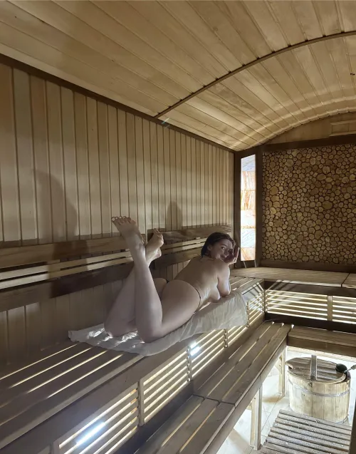 Please, fck me in the sauna