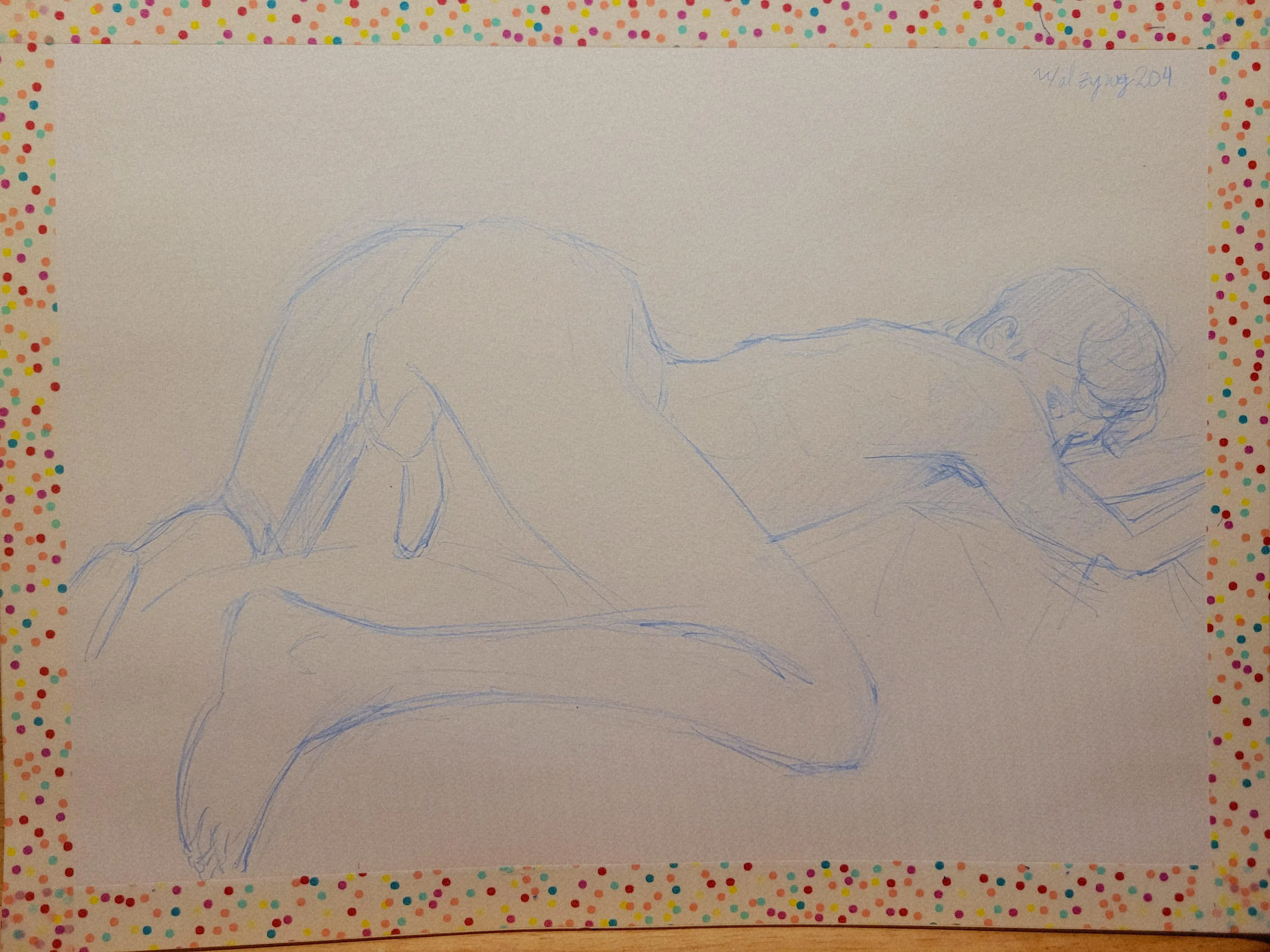 Quick sketch. Painting possibly to come later?