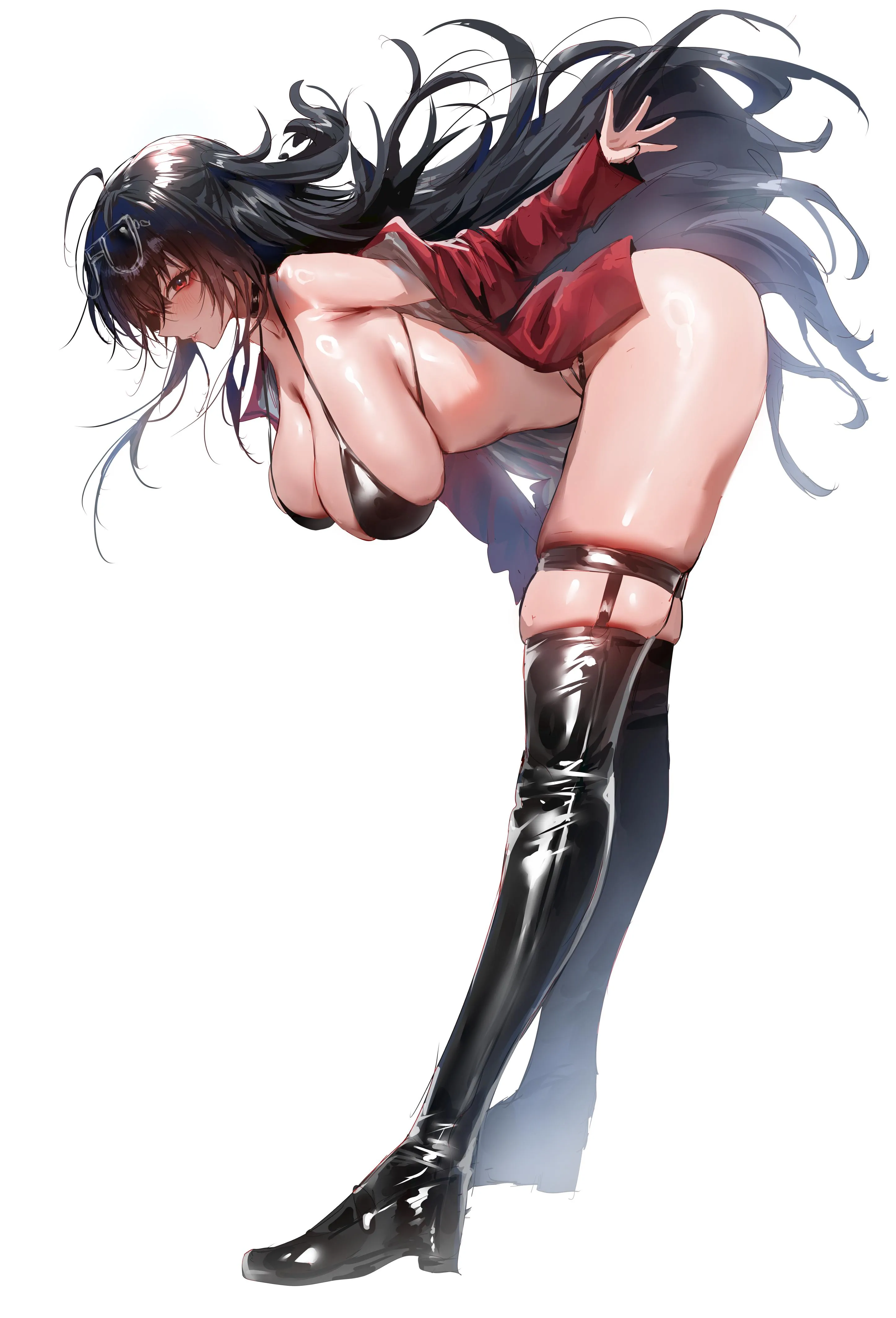 Race Queen Taihou leaning forward (rororo)