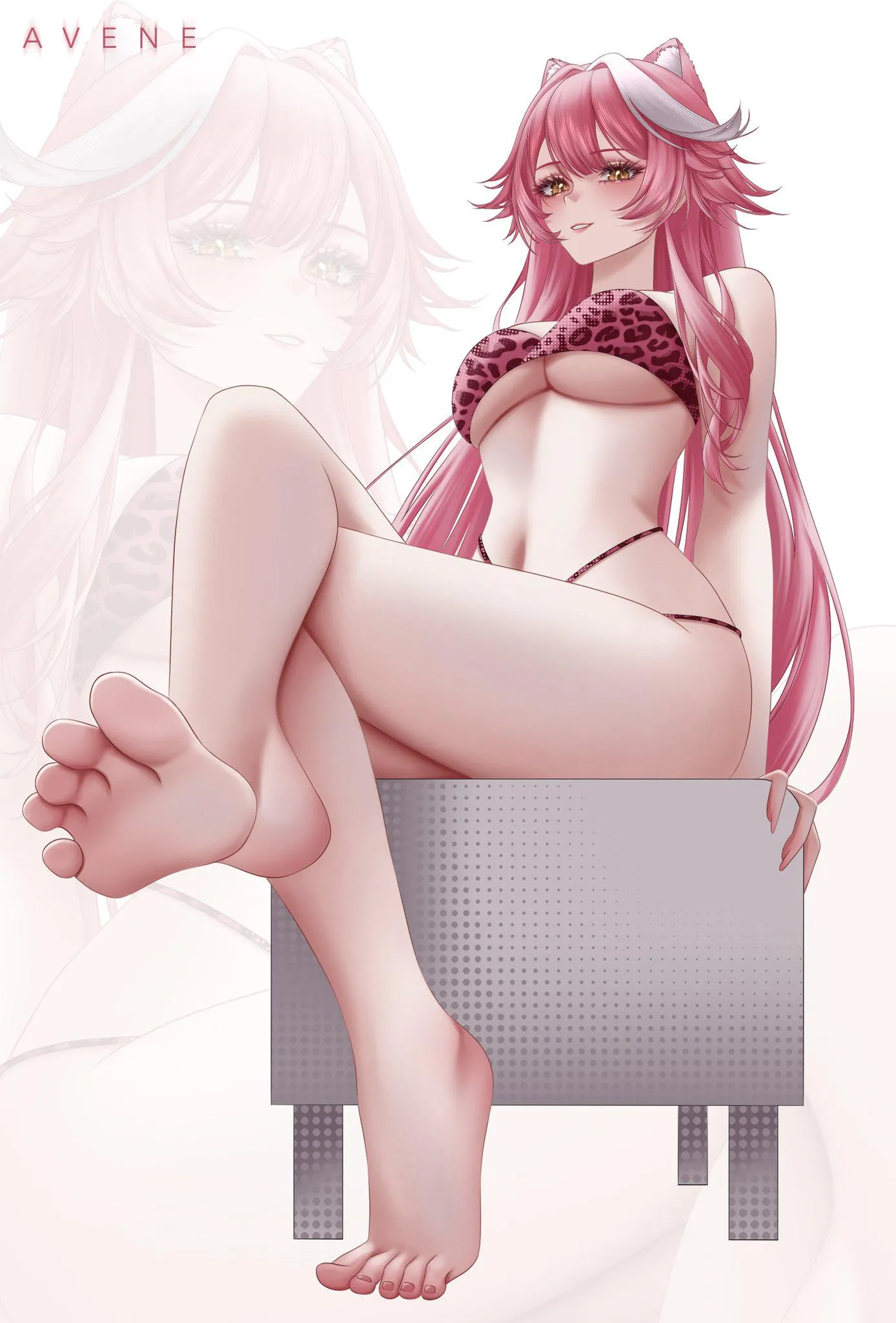 Raora in bikini (Avene) [Hololive]